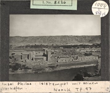 Vorschaubild Insel Philae. Isistempel mit seinen Vorhöfen Diasammlung